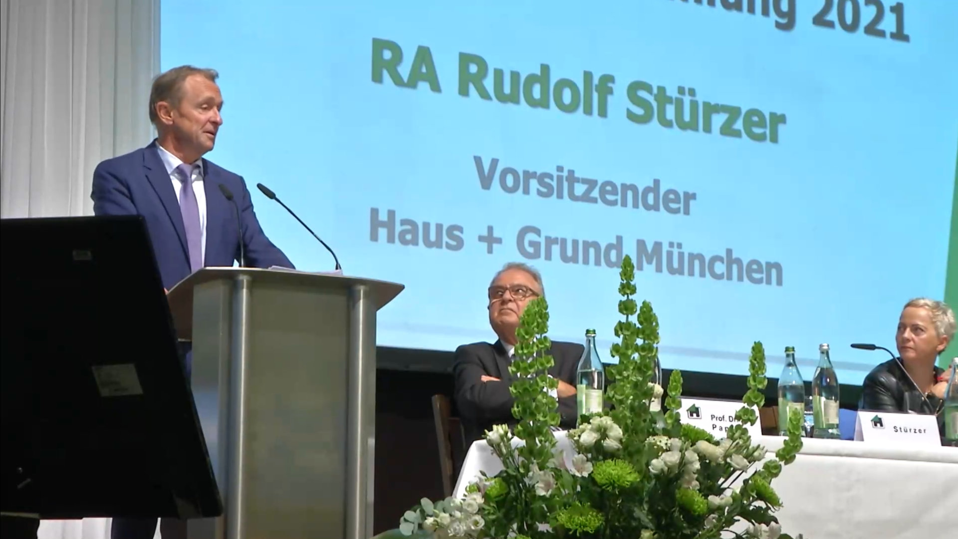 Auf der Jahreshauptversammlung konnte RA Stürzer über zwei erfolgreiche Geschäftsjahre berichten