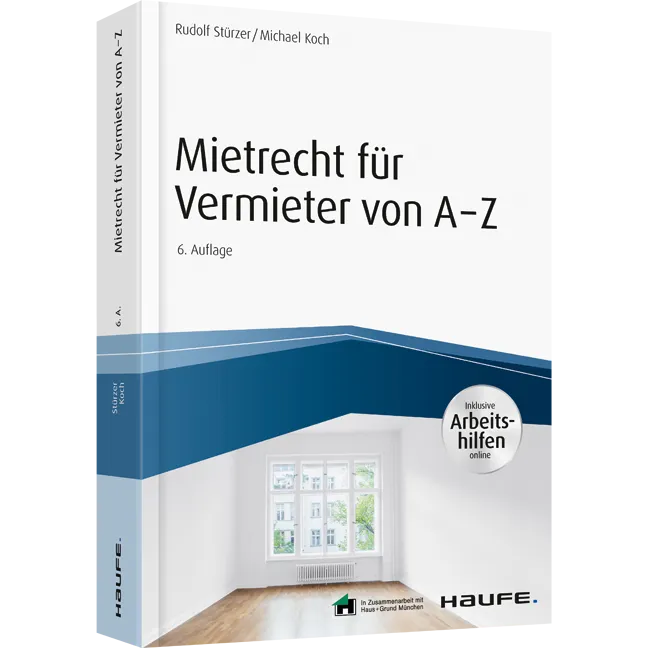 Bild Mietrecht für Vermieter von A-Z